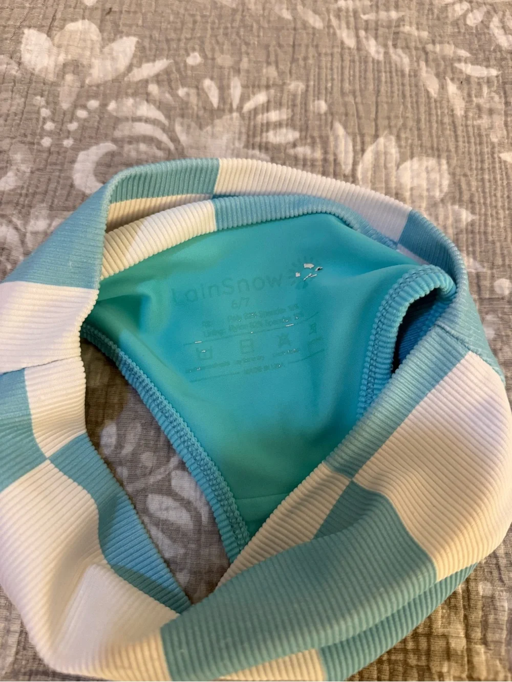 Lainsnow Mini Lane Bikini Girls size 6-7